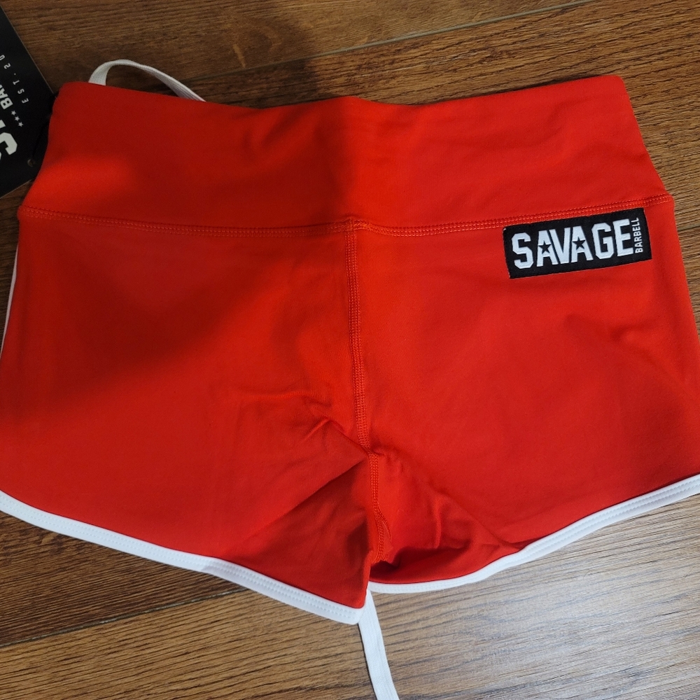Savage Barbell Varsity Shorts